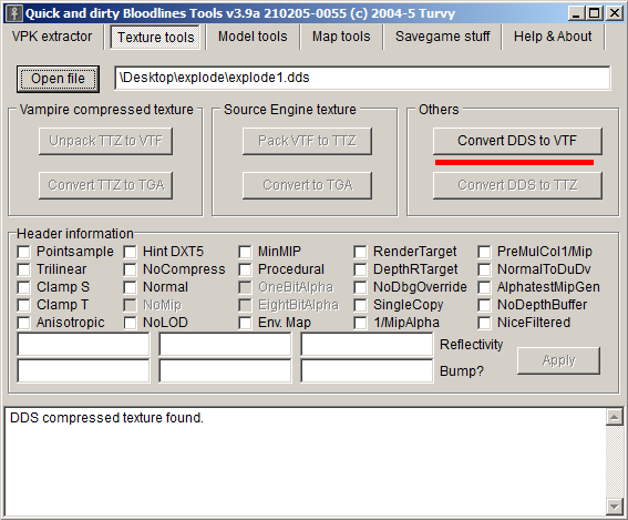 Bloodlines tools