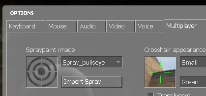 Spraylogo Selector